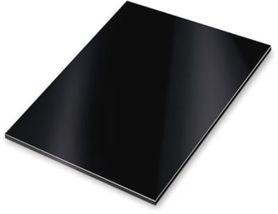 Aluminium Composietplaat 15 x 20 cm - Weerbestendig en Veelzijdig voor Modelbouw en Beursbouw