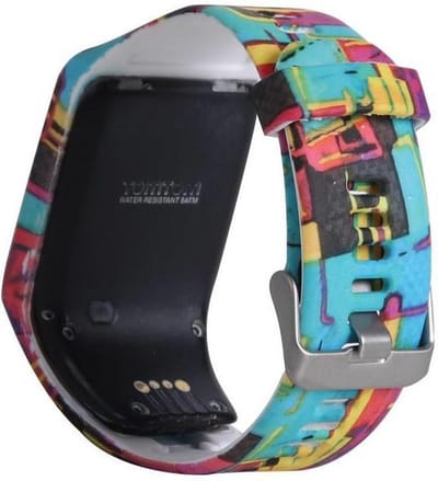 KELERINO. Siliconen bandje geschikt voor TomTom Runner/Spark modellen - Mozaïek