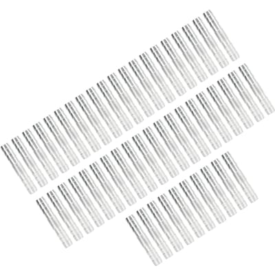 50 pièces Raccord Barbé pour Tuyau de Climatisation Aluminium Universel Haute Résistance Connecteur Barbé pour Tuyau de Réfrigérant 5/8 po