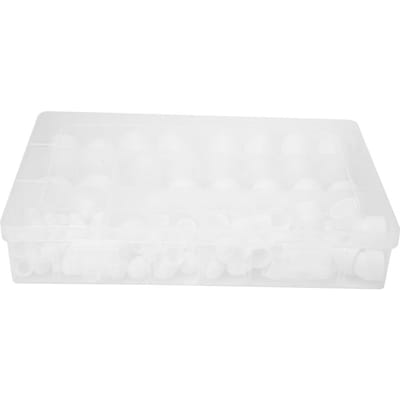 145 stuks/doos PE Koepelmoer Kit M4 M5 M6 M8 M10 M12 Zeskantmoer Dop Hardware Bevestigingsmiddelen