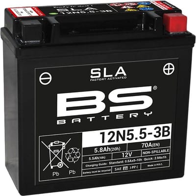 Bs Battery 12N5.5-3B Accu Geseald Af Fabriek