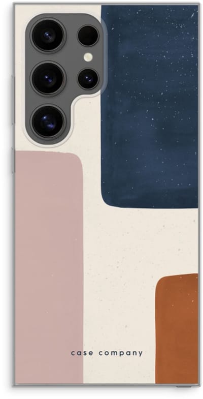 Case Company® - Hoesje geschikt voor Samsung Galaxy S24 Ultra hoesje - Geo #5 - Soft Cover Telefoonhoesje - Bescherming aan alle Kanten en Schermrand