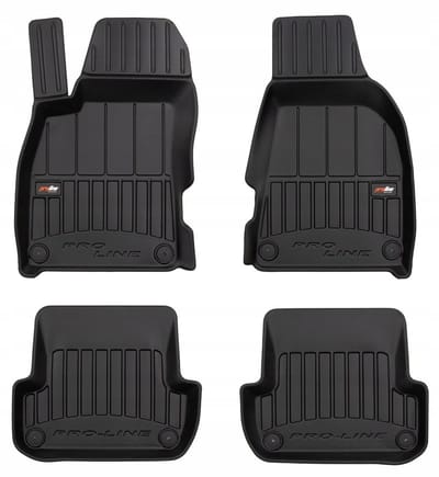 Frogum No.77 - Automatmatten passend voor Audi S4 B7 2006-2008 - 3D Korfmodel - TPE Rubber - Zwart