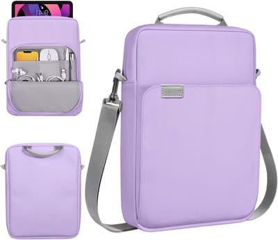 Tablet Sleeve Tas voor 9-11 Inch Tablets met Schouderband - Geschikt voor iPad Air, Pro 11" en Galaxy Tab S8/S9 - Paars