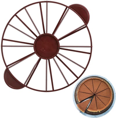 Cake Divider 10/12 Stuks - Ronde Cake Portion Marker - Herbruikbaar en Efficiënt - Perfect voor Cheesecakes - ShopVlot