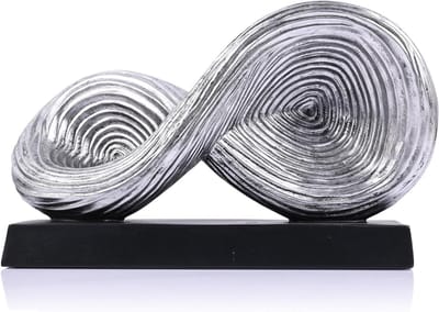 Abstracte Sculptuur van Oneindige Lus, Moderne Decoratieve Standbeeld voor Woonkamer, Koffietafel en Entree, Unieke Kunst voor Huisdecoratie
