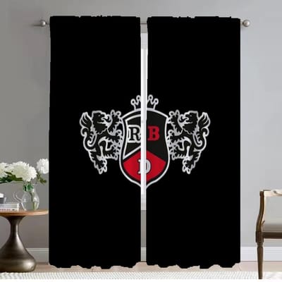 RBD Verduisterende Gordijnen voor Camera Moderne Woonkamer Gordijnen 2 Stuks Scheidingsschermen Halloween Decoratie Raamgordijn Kind W50xH70cmx2pcs-CL