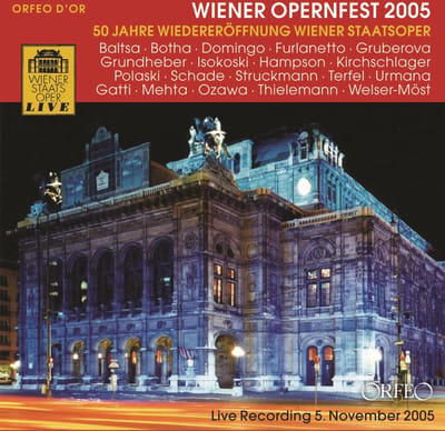 Orchester Der Wiener Staatsoper - Wiener Opernfest 2005 - 50 Jahre Wiedereröffnung Wiener Staatsoper (LIVE) (2 CD)
