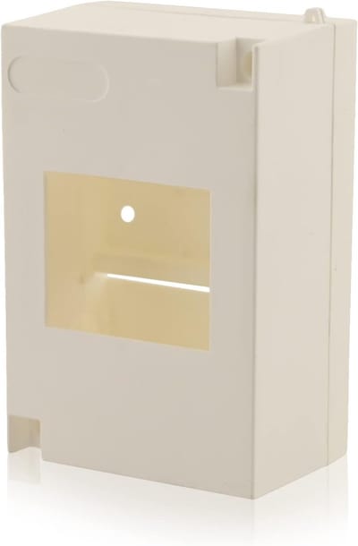 Zekeringkast opbouw 1-rijig met 3 modules voor binnenshuis, IP30, 63A