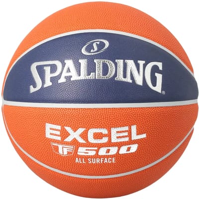 Spalding Lnb 22 Excel Tf-500 Composite Indoor/Outdoor (Size 6) Basketbal Dames - Oranje / Marine | Maat: 6