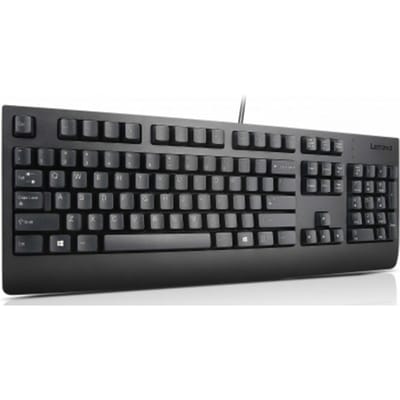 Lenovo 4X30M86893 toetsenbord Universeel USB QWERTZ Duits Zwart