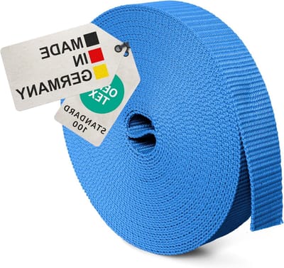 SnelShoppen - 10 m Universele Polypropyleen Ritssluiting 30 mm - Sterke, Duurzame Bevestigingsriem voor Rugzak, Koffer, Accessoires, Lichtgewicht en V