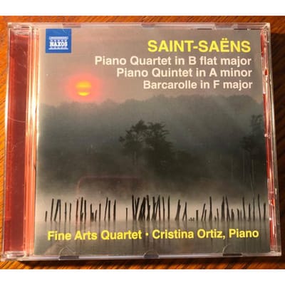 The Fine Arts Quartet, Cristina Ortiz - Saint-Saëns: Piano Quartet In B Flat Major / Piano Quintet In A Minor / Barcarolle In F Major (CD)