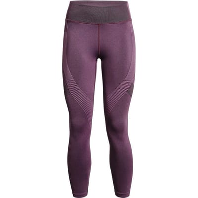 Under Armour High waist cropped trainingslegging met print - Paars - Maat S