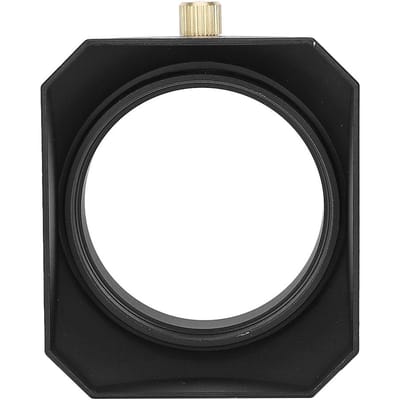 Vierkante Lenskap Zonnekap Accessoire voor DV Camcorder Digitale Videocamera Lensfilter 52mm