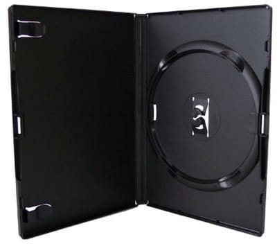 Dailygoods- DVD Hoes Vervangend - 5 x Single - Amaray - Zwart - Schokbestendig - Duurzaam - Dvd Case