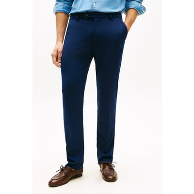 Tommy Hilfiger Dc Punto Milano Pant Navy Iris Größe: W33L32 | Maßgeschneiderte Hosen Outlet | Herren | Violett