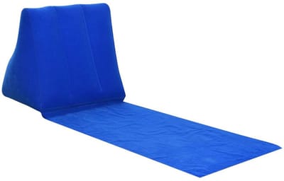 Vivva - Strandmatras - Opblaasbare Lounge Stoel - Strandligstoel - Kamperen - Waterdicht - (102x38cm) - LEHATIKO
