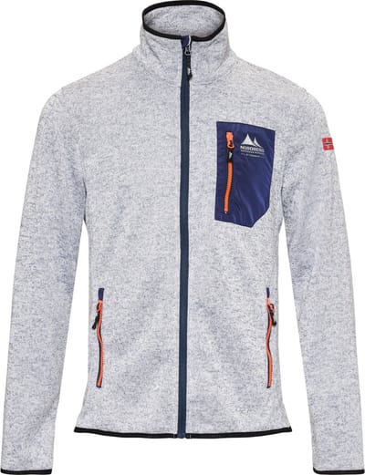 Nordberg Noa Fleece Vest - Heren - Lichtblauw Melange - Maat M
