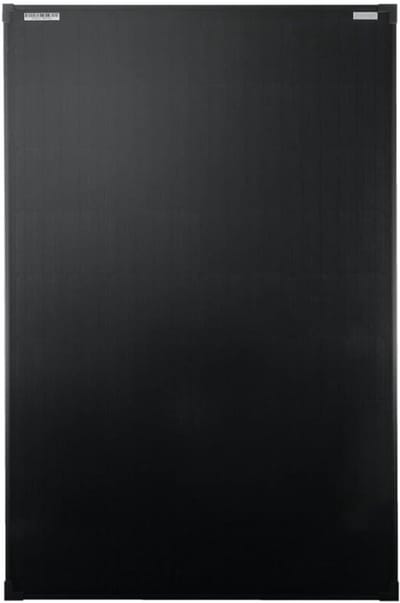 Zonnepaneel 100 Watt - Zonnecel Module - Energie Opwekken - Volledig Zwart Mono - 1000x675x30 mm - Zwart