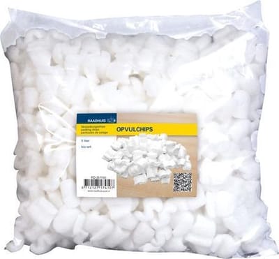 Raadhuis opvulchips - bio-wit - 5 liter