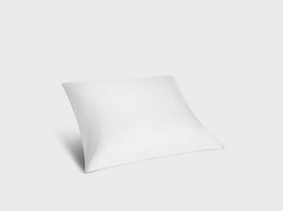 Yumeko kussensloop katoensatijn wit moon 65x65 - Bio, eco & fairtrade - 1 stuk