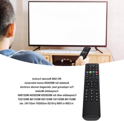 Vervangende TV afstandsbediening voor diverse modellen, compatibel met televisies en meer