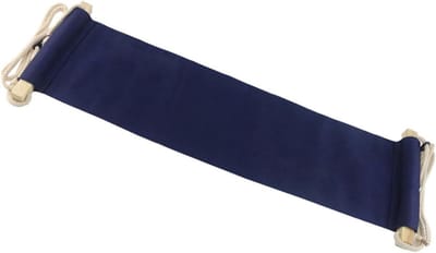Voetensteun Hangmat - Bureau Hangmat - Comfort Verlichten - Verstelbare Lengte - 20-45 cm - Donkerblauw