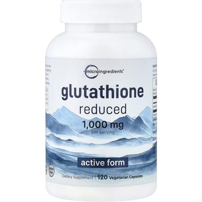 Micro Ingrediënten, Glutathion, Gereduceerd, 120 Plantaardige Capsules (500 mg per capsule)