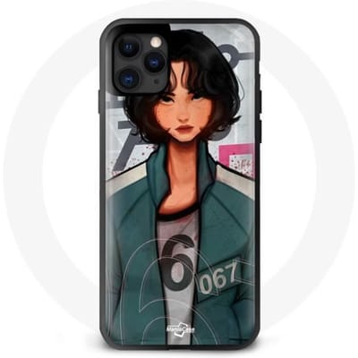 Coque Maniacase pour iphone 11 squid game kang sae byeok -