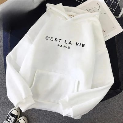 Dames Hoodie Losse Alles-Match Tops Lange Mouw Eenvoudige Hoodies Harajuku Sweatshirts Casual Streetwear S