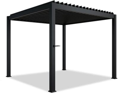 Pergola / Lamellendak - Tahiti - 3x3 m - Antraciet
