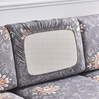Rekbare Zitkussenhoes Stoelhoes Stretch Bank Meubelhoes Voor Familiekamer Wasbaar Afneembaar Overtrek Bankbeschermer 1 Stuk 45x45cm pillowcase