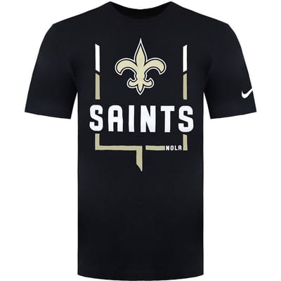 Nike NFL New Orleans Saints Legend Goal Post Heren T-shirt