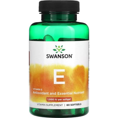 Vitamine E, 1.000 IE, 60 Softgels