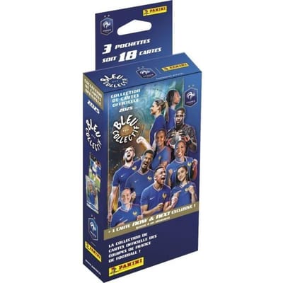 Blister - PANINI - FOOTBALL FEDERATION 2025 TC - 3 pochettes + 1 offerte - 24 cartes