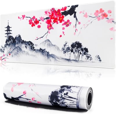 Grote Gaming Muismat XXL 900 x 400 mm - Antislip Bureauonderlegger voor PC en Laptop