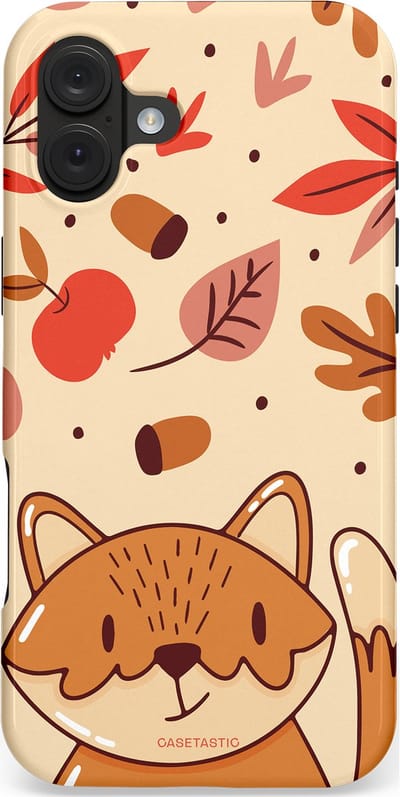 Casetastic hoesje geschikt voor Apple iPhone 16 Plus - MagSafe - Dubbellaagse bescherming - Boskat op avontuur - Fashion Case - Zand Terracotta Rood