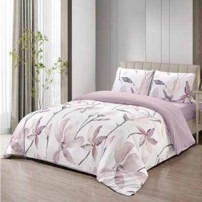 Lavella dekbedovertrek set Ceyda microvezel polyester 240x220 4-delig 180x200+30 60x70
