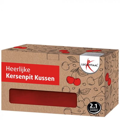 Lucovitaal Kersenpit kussen vierkant 1 Stuks