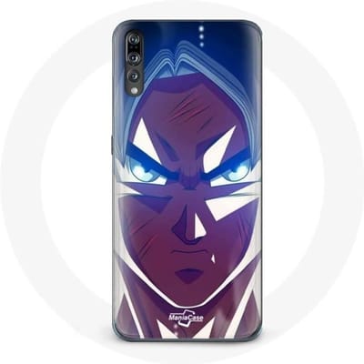Coque pour Huawei p20 Dragon Ball Goku Visage énervé