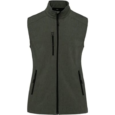 Kariban Dames softshell bodywarmer K404 - Marl Green - L