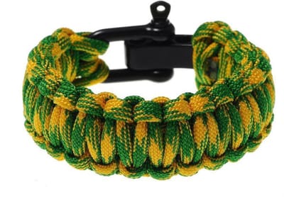 Behave - paracord armband met slot - outdoor stijl - verstelbaar