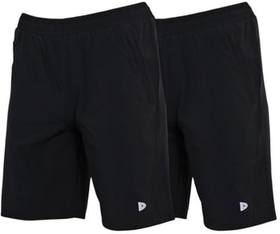 2-Pack Donnay - Sportshort (Graig) - korte broek - Heren - Black (020) - maat S