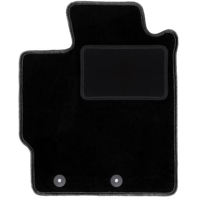 Bestuurdersmat zwart voor: Toyota Yaris III Hybrid hatchback (2013-2017)
