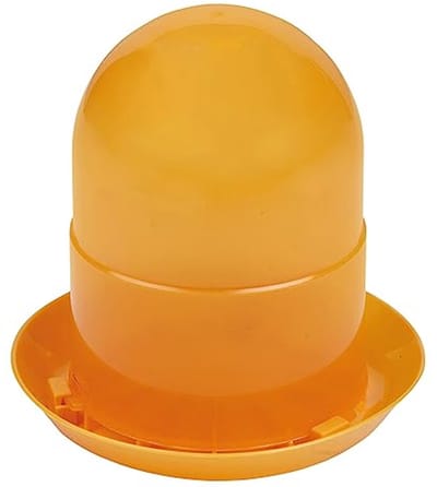 Voederautomaat voor Kuikens - Kunststof, 2 kg, Ø 19 x 19,5 cm