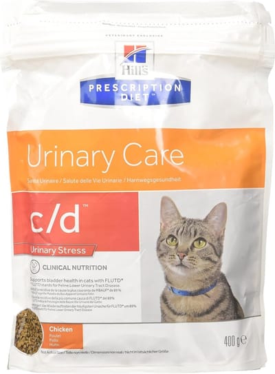 Dieetvoeding voor Katten - Urinaire Gezondheid en Stressbeheersing - Kip Smaak 400g