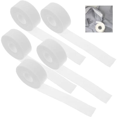 5 rollen - Onzichtbare zelfklevende anti-zweet pads voor op de kraag - Zweetabsorberende pads - geschikt voor shirts, houden de kraag schoon en droog (8m*2,5cm)