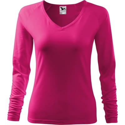 Dames-T-shirt met lange mouwen Malfini Elegance 127