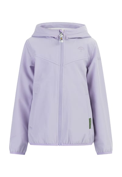 Schmuddelwedda softshell blouson Meisje Licht lavendel-280